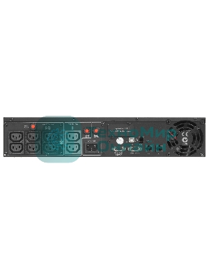 Источник бесперебойного питания CyberPower PR1500ELCDRT2U/1500 ВА/1350 Вт/USB/RJ-11/RJ-45/8 х IEC 320 C13 (компьютерная)