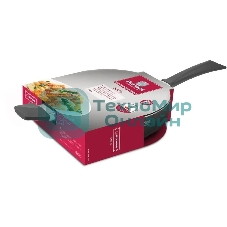 Сотейник Rondell Strike RDA-1399, 28 см, с крышкой, серый