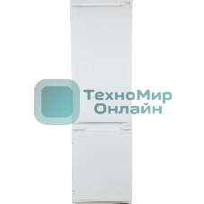 Встраиваемый холодильник Beko BCSA2750 двухкамерный белый