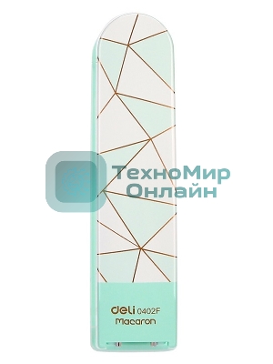 Степлер Deli E0402F Macaron 24/6 26/6 (25 листов), ассорти, закрытый/открытый, коробка