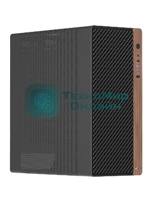 Компьютерный корпус Aerocool/Formula TimberLine T2 черный без БП mATX 4x120мм 1xUSB 2.0 1xUSB 3.0 1xUSB3.1 audio bott PSU