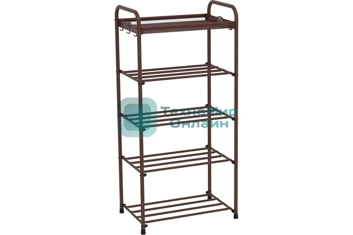 Подставка для обуви Альфа 15 коричневый ПДОА15 КОР