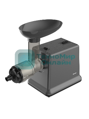 Мясорубка электрическая CENTEK CT-1626 черный, 2000 Вт, 2.0 кг/мин, реверс, защита от перегрузки, насадки - 6