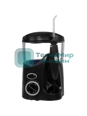 Ирригатор Waterpik WF-112EU черный, от сети, 600 мл, 10 режимов