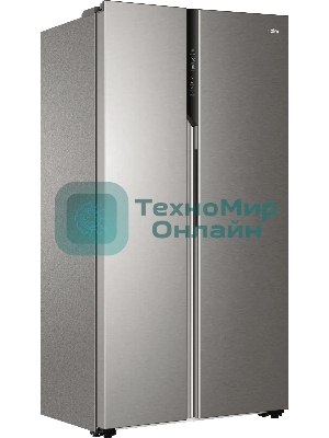 Холодильник Haier HRF541DM7RU серебристый двухкамерный 337/167л морозилка сбоку, No Frost, Side by Side