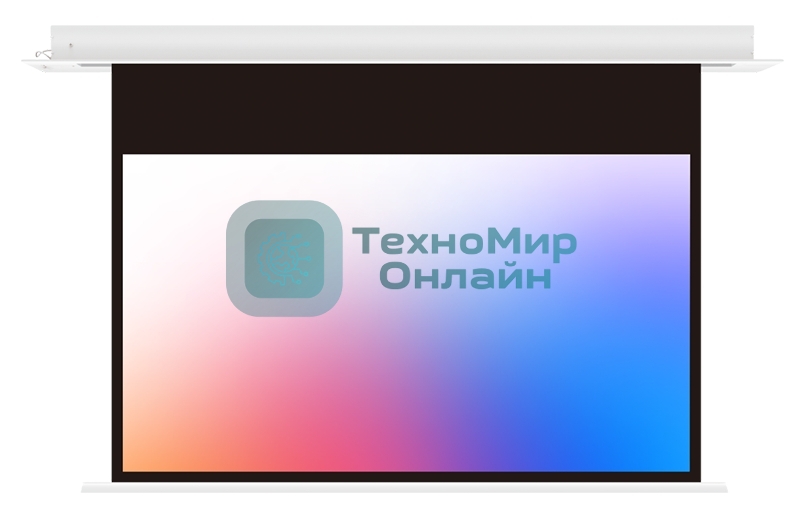 Встраиваемый экран с электроприводом Lumien Master Recessed Control 133х230 см (раб.область 125х222 см) (100