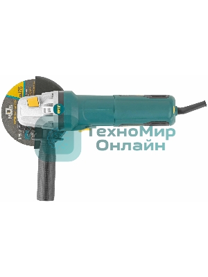 Угловая шлифовальная машина AG-125/711, 710 Вт, 5000-12000 об/мин, БсК 125 мм, мал., регулир.оборотов, коробка