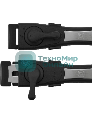 Набор Rondell RDS-1315, 5 предм: Кастрюли б/кр 16 см (1,4 л), 20 см (2,8 л), сковороды б/кр 26x5 см, 28x5 см, съемная