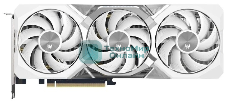 Видеокарта Acer RX9070XT PREDATOR BIFROST WHITE OC 16Gb GDDR6 256bit 3xDP HDMI 3FAN RTL