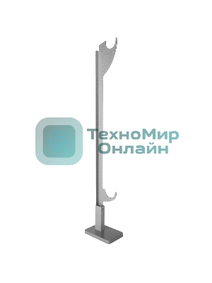 Напольный кронштейн Pianoforte 500, серебристый