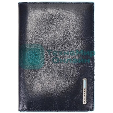 Обложка для паспорта Piquadro Blue Square PP5255B2/BLU2 синий натур.кожа