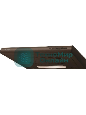 Вытяжка козырьковая Hansa OSC6111BH коричневый, 60 см, 200 куб. м/ч, 52 дБ