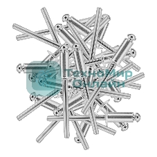 Заклепки алюминиевые Denzel, 3/16