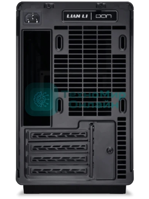 Корпус Lian Li A3-mATX Wood Black, Micro-Tower, чёрный