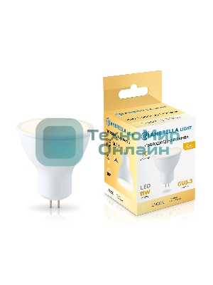 Лампа светодиодная	Ambrella light 161103 LED MR16 11W IC GU5.3 2700K 175-265V