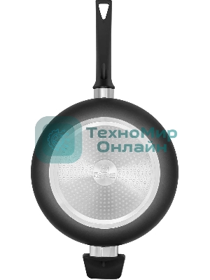 Сотейник Rondell Strike RDA-1399, 28 см, с крышкой, серый