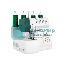 Оверлок Necchi 4537 2/3/4-х ниточный оверлок, LED подсветка, 12 видов швов, встроенный роликовый шов, встроенный дифференциал, свободный рукав, цветная система заправки, отключаемый верхний нож, металлическая станина¶Ширина шва 3 – 7мм, мах.длинна стежка 4мм, скорость шитья 1300ст/мин, мощность 100Вт., чехол мягкий.