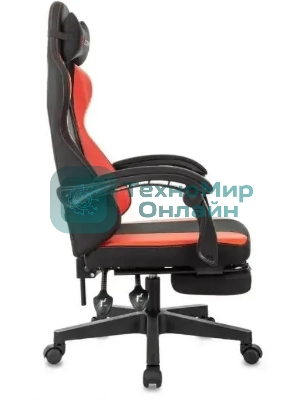 Кресло игровое Zombie Weaver черный/красный
