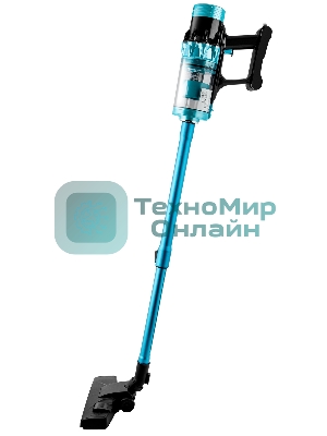 Пылесос вертикальный BRAYER BR4271 голубой, питание от сети, 185 Вт, уборка сухая, пылесборник 0.8 л