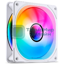 Вентилятор для корпуса JONSBO FR-606WR Reverse (120x120x25мм, 4-pin PWM, ARGb, 35.99CFM, 26.5dBA, 1500RPM, белый)