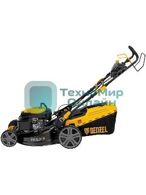 Газонокосилка бензиновая Denzel GLD-520SP-VE, 196 см3,шир 52 см,привод,вариатор,эл.старт, 60 л