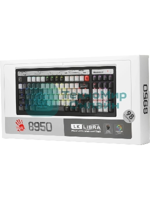 Клавиатура Bloody B950 проводная, USB Type-C, чёрный