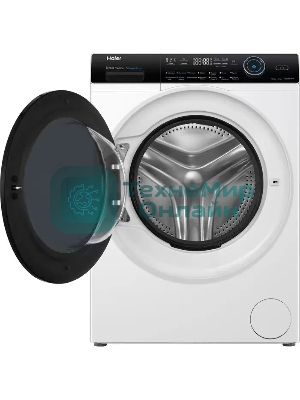 Стиральная машина с сушкой Haier HWD100-B14979 белая, загрузка фронтальная 10кг, 1400 об/мин., класс: B