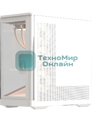 Компьютерный корпус Formula V Line Crystal U9 PA White, ATX, TYPE-C*1, USB3.0*2, Curved Glass, SIDE 3x PERFORMANCE ARGB, REAR 1x PERFORMANCE ARGB