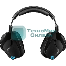 Гарнитура Logitech G935 чёрный, беспроводная + проводная, 2.4 ГГц/3.5 мм, до 12 ч, DTS 7.1 Surround, LIGHTSYNC RGB