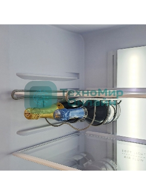 Холодильник Бирюса Б-B920NF черный двухкамерный 210/100 л морозилка снизу, No Frost