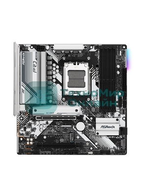 Материнская плата ASRock B650M PRO RS, AM5, AMD B650, 4xDDR5, 4xSATA, 3xM.2, 1xPCIe 4.0 x16, 1xPCIe 3.0 x4, 1xDP, 1xHDMI, 1x2.5Gb LAN, 1xUSB-C 10Gbps, 1xUSB-A 10Gbps, 2xUSB-A 5Gbps, 4xUSB-A 2.0, 3x3.5 мм, 7.1, mATX