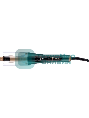 Щипцы для завивки волос Leonord LE-1201 зеленый/золотистый, 230 °C, 3 режима