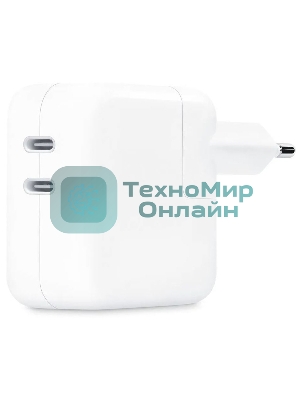 Сетевое зарядное устройство Apple 35W Dual USB-C Power Adapter