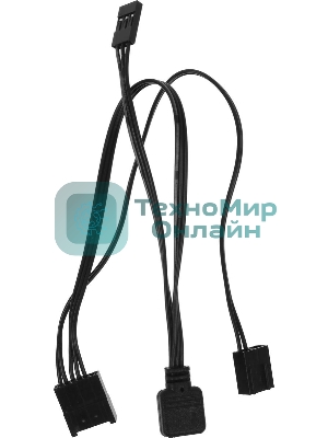 Вентилятор для корпуса Aerocool/Formula Eclipse 12 черный, 120 мм, 1200 об/мин, 19.8 дБ, 6 pin