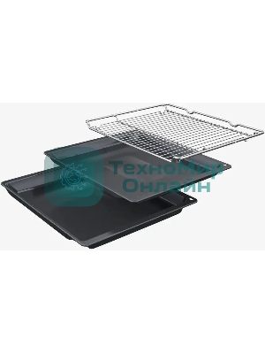 Встраиваемый духовой шкаф электрический Bosch HBG7764B1 черный