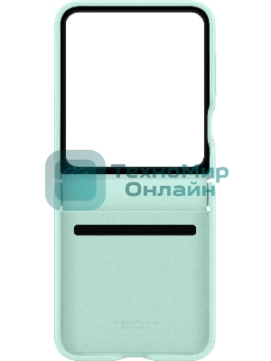Чехол (клип-кейс) Samsung для Samsung Galaxy Z Flip6 Kindsuit Case Flip 6 (F741) мятный (EF-VF741PMEGRU)