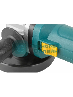 Угловая шлифовальная машина AG-125/711, 710 Вт, 5000-12000 об/мин, БсК 125 мм, мал., регулир.оборотов, коробка