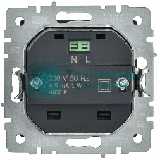 Подсветка светодиодная встраиваемая IEK BRITE ПЛ20-БрШ (BR-FL20-K37) шампань