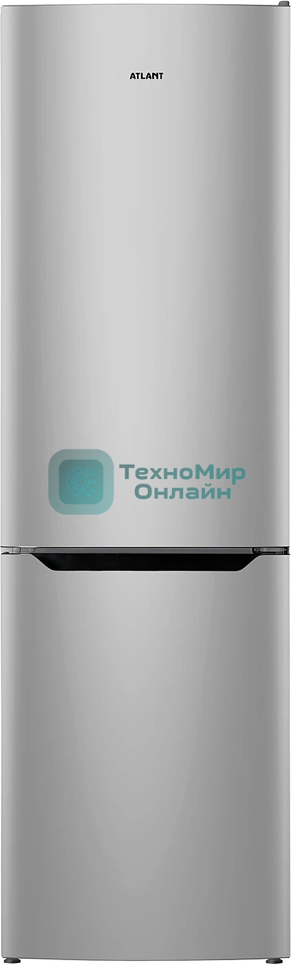 Холодильник Atlant ХМ 6624-189 серебристый двухкамерный 228/119 л морозилка снизу, капельная система
