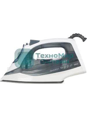 Утюг Energy EN-302 черный/белый, 2200 Вт, 22 г/мин, 300 мл