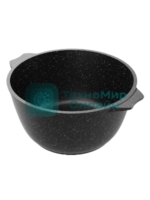 Кастрюля Гранит черный 2 л АП 42802