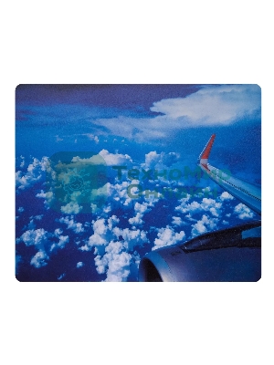 Коврик для мыши Buro BU-R51748 рисунок/самолет