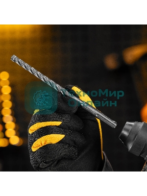 Бур по бетону Denzel цельная крестовая пластина, 8x165 мм, SDS PLUS