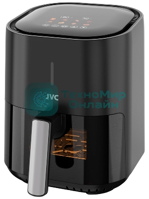 Аэрогриль JVC JK-MB040 черный, 1500 Вт, 4.5 л, сенсор, 8 программ