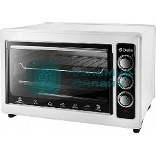 Мини-печь Delta D-0123 белая с тэном повыш мощности,1300 Вт, 37 л