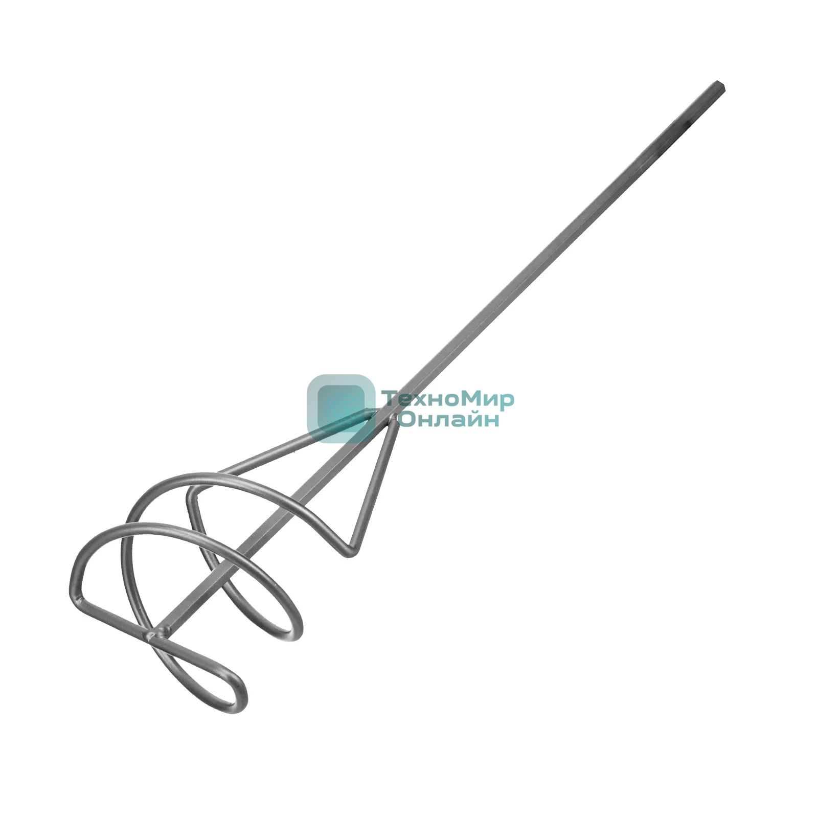 Миксер Сибртех для строительных смесей, 100х9х450 мм, шестигранный хвостовик