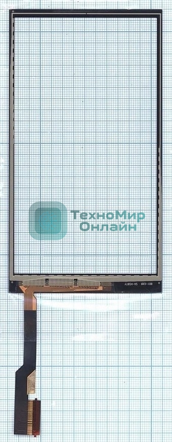 Сенсорное стекло (тачскрин) для HTC One M9+, черное