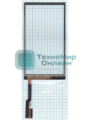 Сенсорное стекло (тачскрин) для HTC One M9+, черное