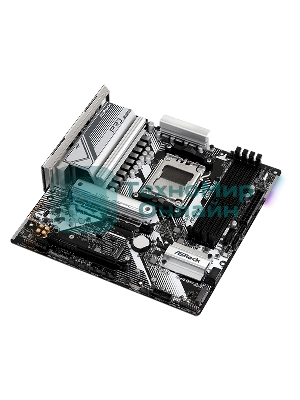 Материнская плата ASRock B650M PRO RS, AM5, AMD B650, 4xDDR5, 4xSATA, 3xM.2, 1xPCIe 4.0 x16, 1xPCIe 3.0 x4, 1xDP, 1xHDMI, 1x2.5Gb LAN, 1xUSB-C 10Gbps, 1xUSB-A 10Gbps, 2xUSB-A 5Gbps, 4xUSB-A 2.0, 3x3.5 мм, 7.1, mATX