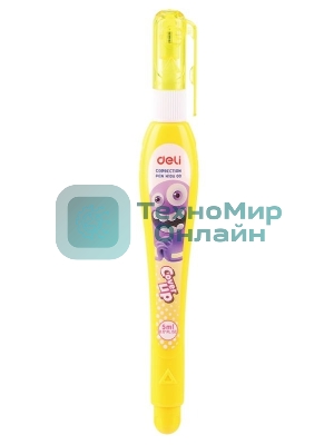 Ручка корректор Deli Cover UP EH10100 шариковый белый 8мл
